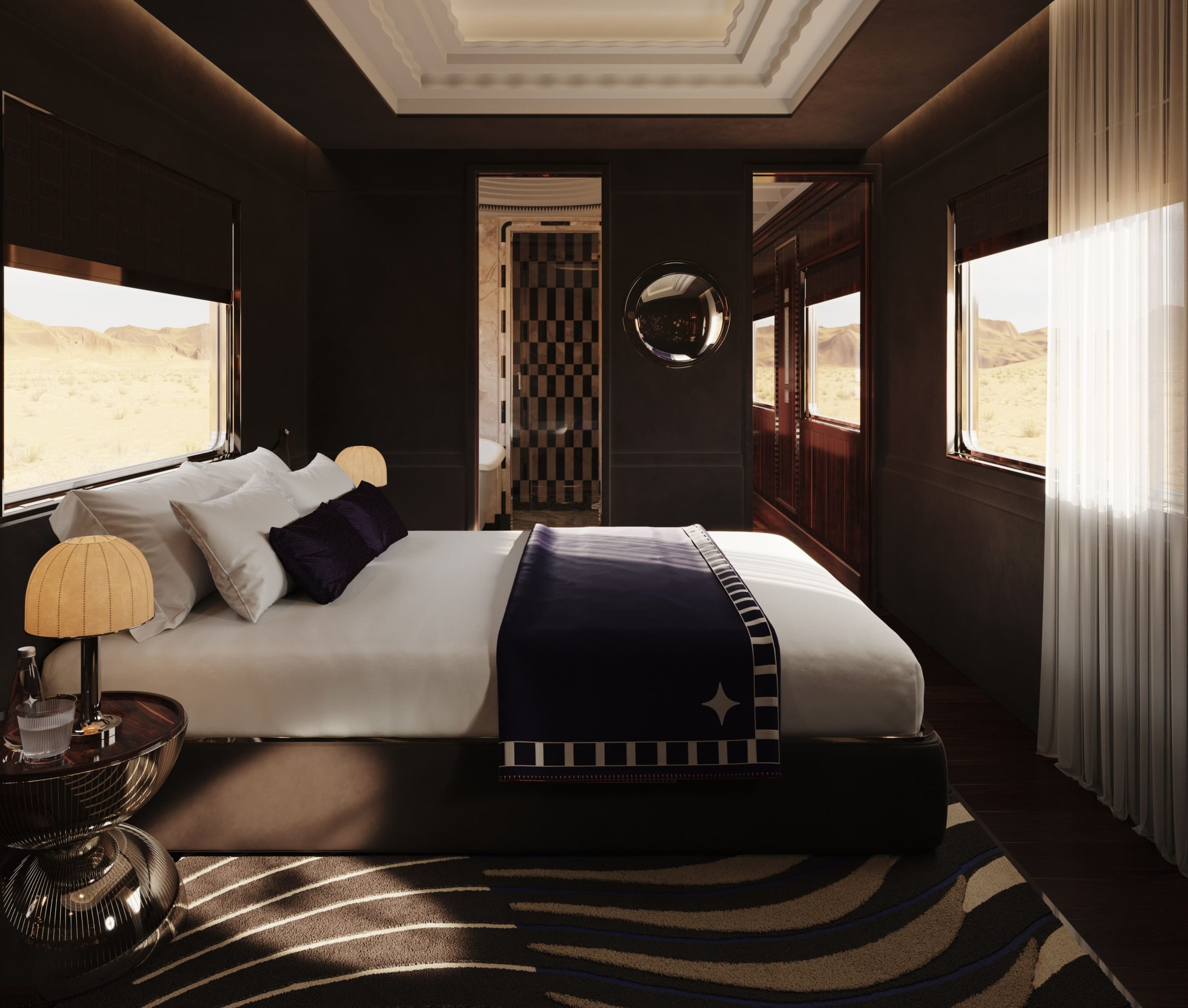 Step Inside an All-New Art Deco Orient Express Train