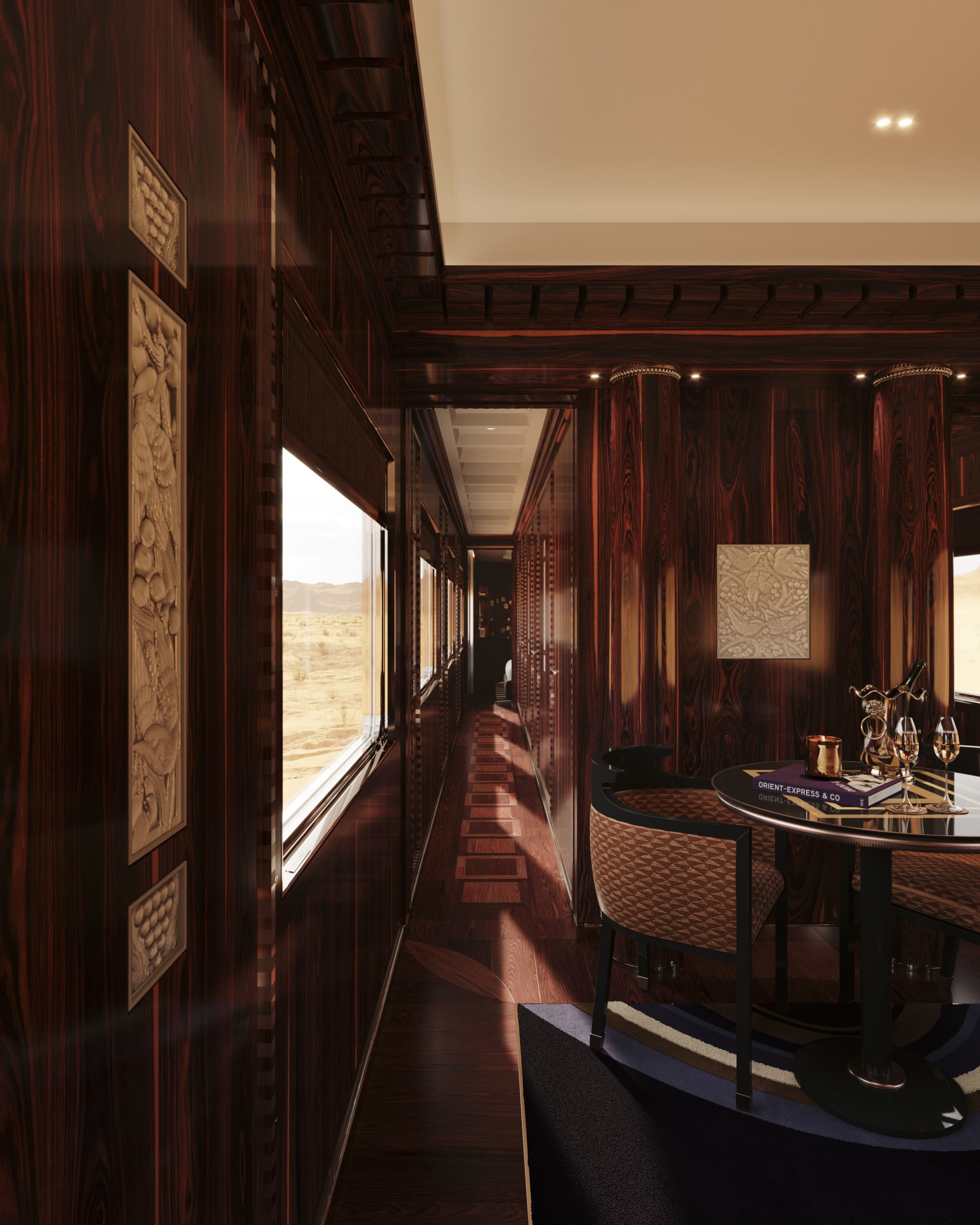 Step Inside an All-New Art Deco Orient Express Train